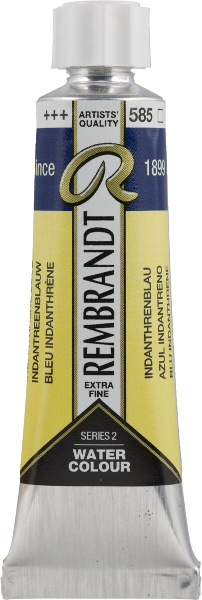 Rembrandt Water Colour Tube 10ml | Indanthrene Blue (585)